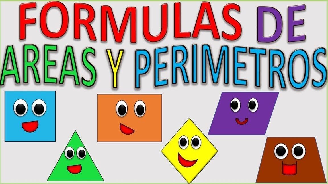Principales fórmulas para calcular el área y perímetro de polígonos